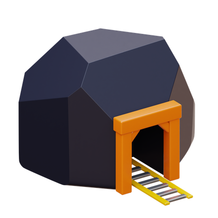 Mine  3D Icon
