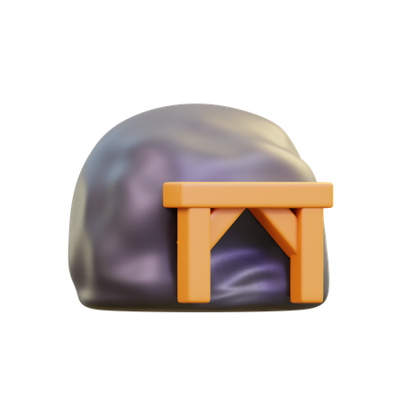 Mine  3D Icon