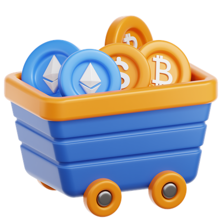Mine Cart  3D Icon