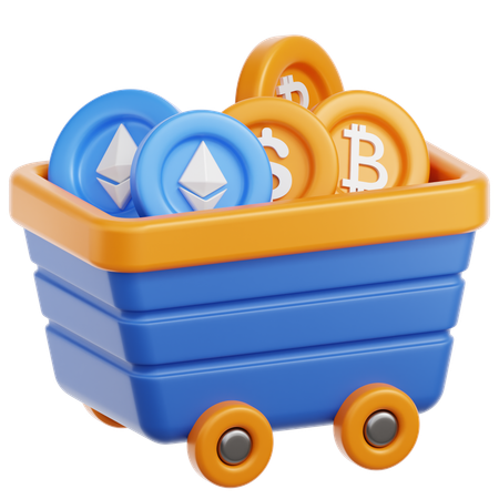 Mine Cart  3D Icon