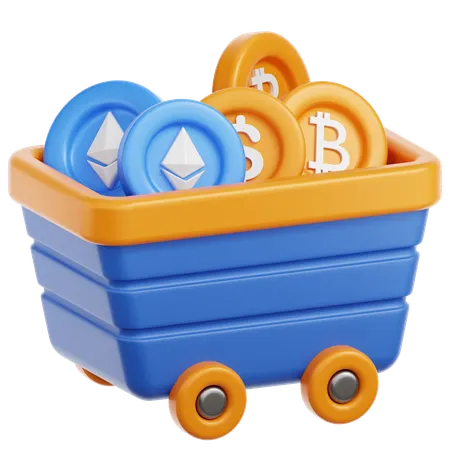 Mine Cart  3D Icon