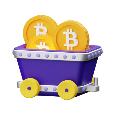 Mine Cart  3D Icon
