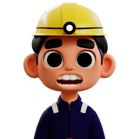 Miner  3D Icon