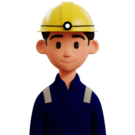 Miner  3D Icon
