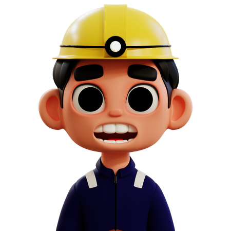 Miner  3D Icon