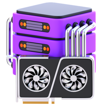 Mineração de dados  3D Icon