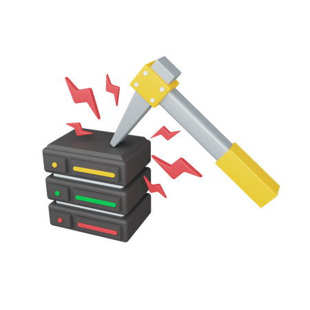 Mineração de dados  3D Illustration