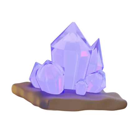 Mineral Mining  3D Icon