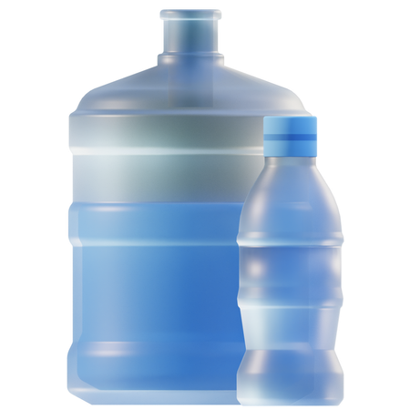 Mineral Water  3D Icon