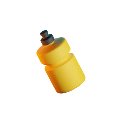 Mineral Water Bottle  3D Icon