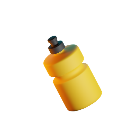 Mineral Water Bottle  3D Icon