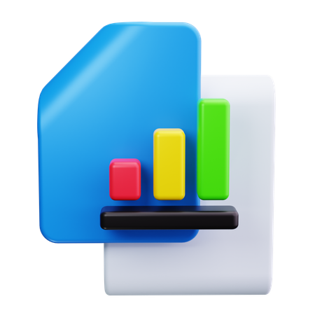 Procesamiento de datos  3D Icon