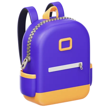 Mini Bacpack Bag  3D Icon