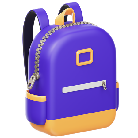 Mini Bacpack Bag  3D Icon