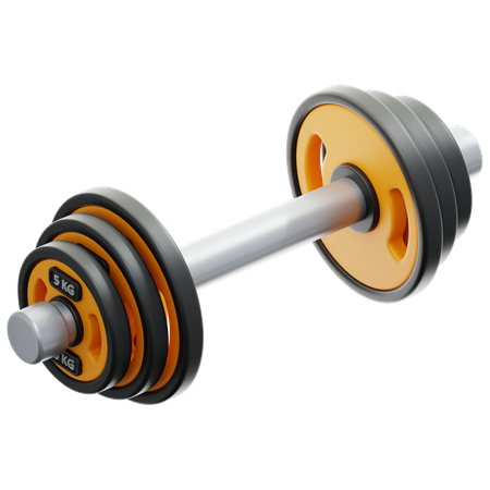 Mini Barbell  3D Icon