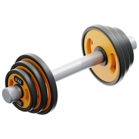 Mini Barbell  3D Icon