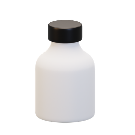 Mini botella  3D Icon