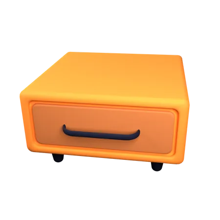 Mini-bureau  3D Icon