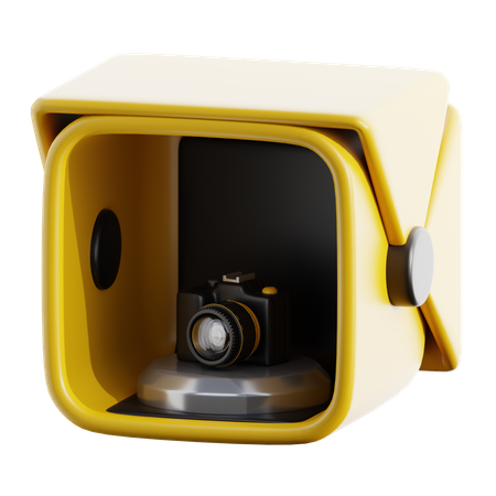 Mini caixa de estúdio  3D Icon