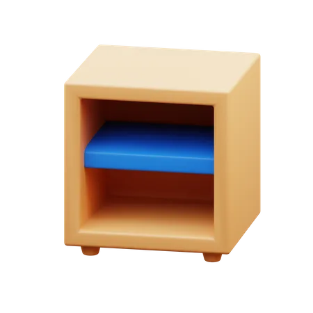 Mini cajón  3D Icon