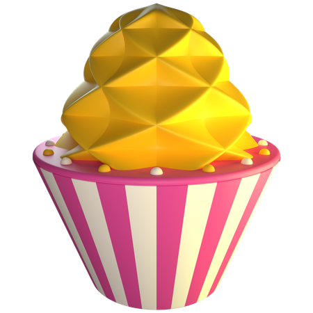 Mini Cake  3D Icon