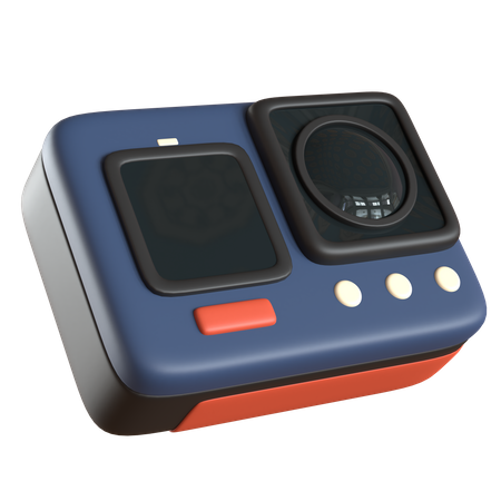 Mini Camera  3D Icon