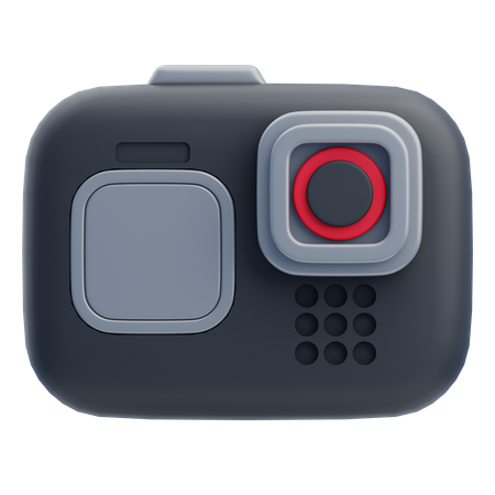 Mini Camera  3D Icon