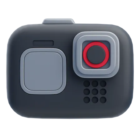 Mini Camera  3D Icon