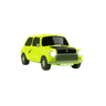 mini car 3d illustration