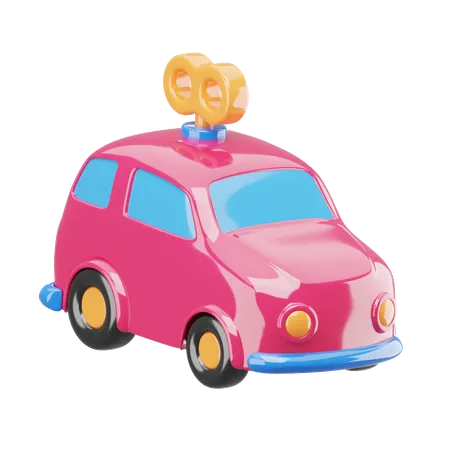 Mini carro de brinquedo  3D Icon