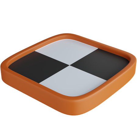 Mini Chessboard  3D Icon