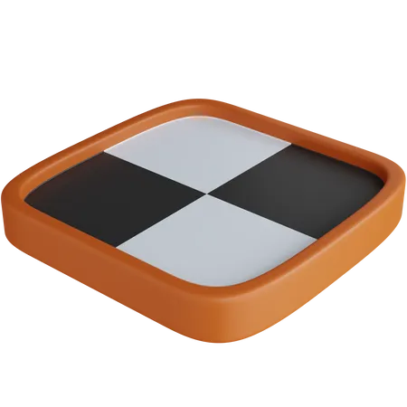 Mini Chessboard  3D Icon