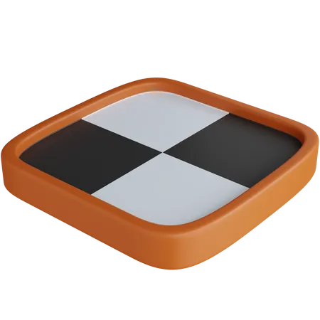 Mini Chessboard 3D Icon
