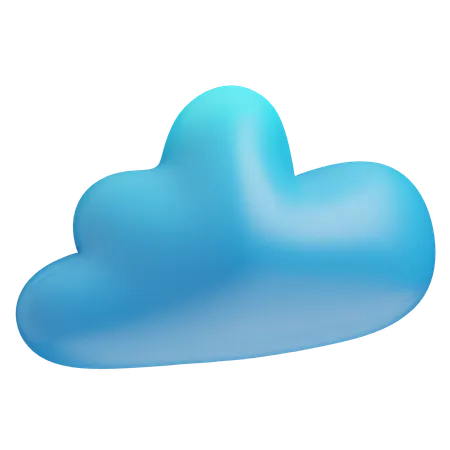 Mini Cloud  3D Icon