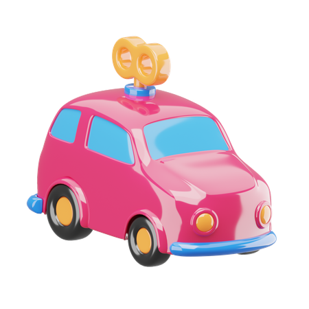 Mini coche de juguete  3D Icon