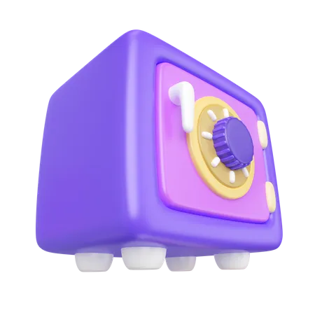 Mini-cofre  3D Icon