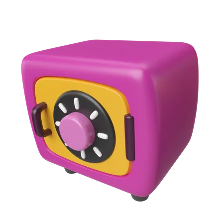 Mini-cofre  3D Icon