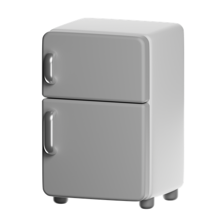 Mini Compact Refrigerator  3D Icon