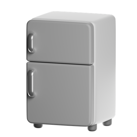 Mini Compact Refrigerator  3D Icon