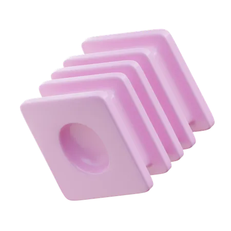 3 D Abstract Mini Cuboidal 3D Icon
