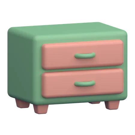 Mini Cupboard  3D Icon