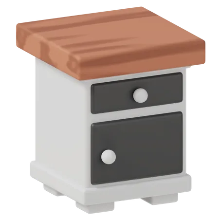 Minimalist Desk 3 D Illustration 3D Icon