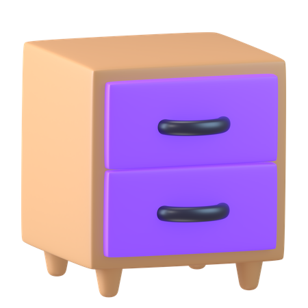 Mini Cupboard  3D Icon