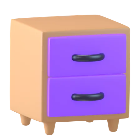 Mini Cupboard  3D Icon