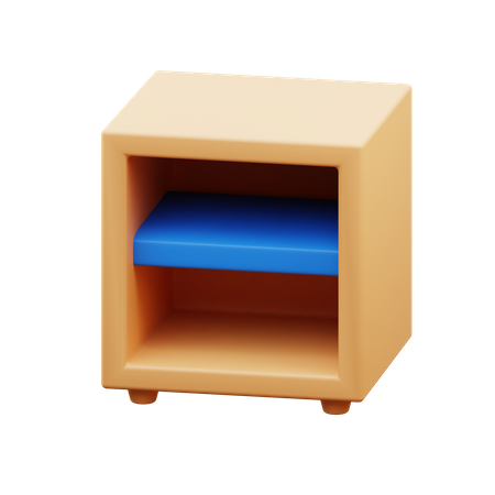 Mini Drawer  3D Icon
