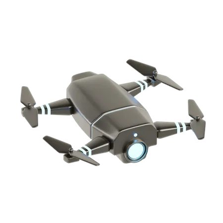 Mini Drone  3D Icon