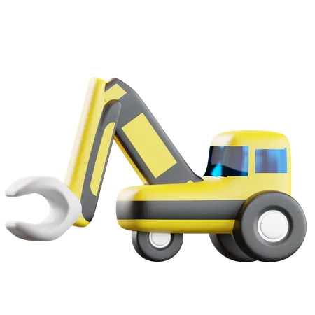 Mini Excavators  3D Icon