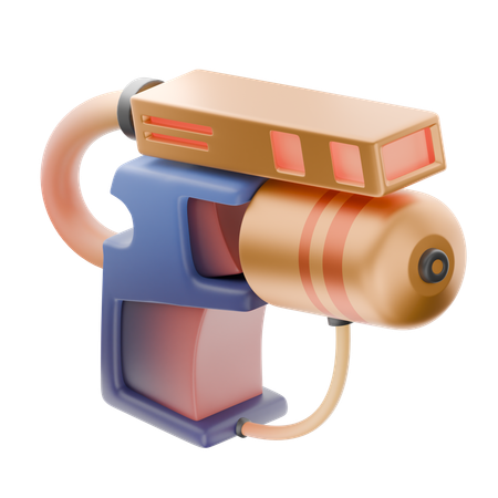 Mini-Flammenwerfer  3D Icon