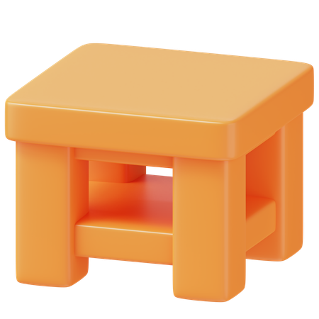 Mini-mesa  3D Icon