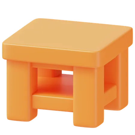 Mini-mesa  3D Icon